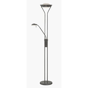 Duality II - Two Light Torchiere/Reading Lamp