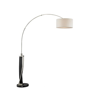 Estella-One Light Arch Floor Lamp-15 Inches Wide by 91.25 Inches High