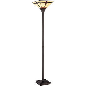One Light Torchiere Lamp