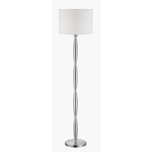 Cira-One Light Floor Lamp-14 Inches Wide by 56 Inches High