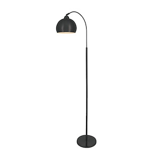 Palesa-One Light Floor Lamp-10 Inches Wide by 65.75 Inches High