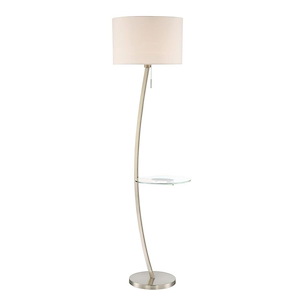 Lilith - One Light Floor Lamp with Table