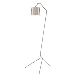Quana-One Light Floor Lamp-21.75 Inches Wide by 59.25 Inches High