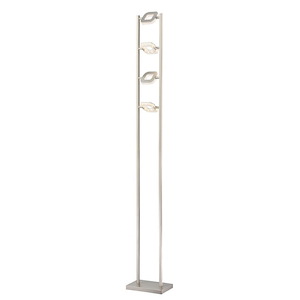 Zale-20W 4 LED Floor Lamp-9.75 Inches Wide by 66.5 Inches High - 833367
