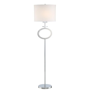 Renia II - One Light Floor Lamp with LED Night Light - 833291