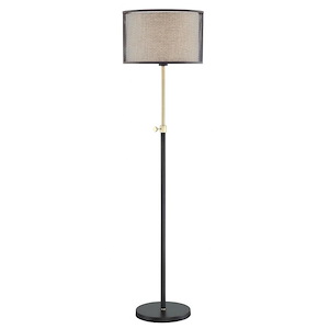 Elena-One Light Floor Lamp-15.75 Inches Wide by 62.5 Inches High - 833113