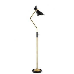 Jared-One Light Floor Lamp-10 Inches Wide by 60.5 Inches High - 833169