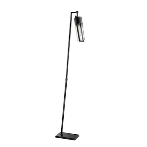Norman-One Light Floor Lamp-7 Inches Wide by 67 Inches High