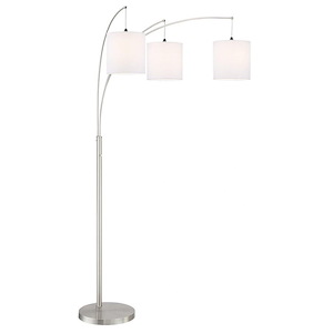 Norlan - Three Light Arch Floor Lamp