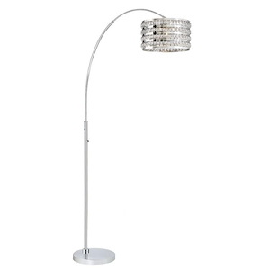 Valerie-One Light Arch Floor Lamp-15 Inches Wide by 85 Inches High