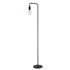 Nilmani-One Light Floor Lamp-9 Inches Wide by 61.5 Inches High