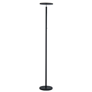 Monet-30W 1 LED Torchiere Lamp-11.25 Inches Wide by 72 Inches High