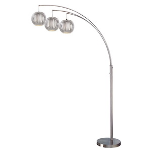 Deion-Three Light Floor Lamp-44 Inches Wide by 92.5 Inches High