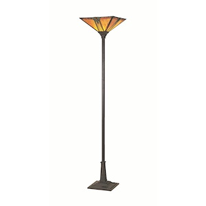 Maple Jewel - One Light Torchiere Lamp