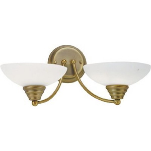 Maestro - 2 Light Wall Sconce-8.5 Inches Tall and 17.5 Inches Wide