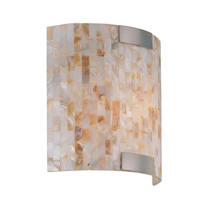 Schale-One Light Wall Sconce-8 Inches Wide by 8 Inches High