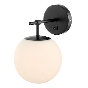 Lencho - 1 Light Wall Sconce-11.25 Inches Tall and 7 Inches Wide - 1298756
