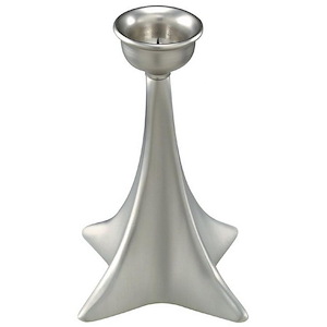 Spear - Candleholder-6 Inches Tall and 5 Inches Wide