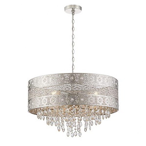 Masura - 3 Light Pendant-85.5 Inches Tall and 24 Inches Wide - 1298763
