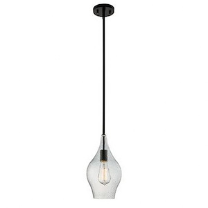 Mosser - 1 Light Mini Pendant-63.5 Inches Tall and 7 Inches Wide