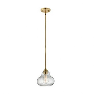 Payton - 1 Light Mini Pendant-58.5 Inches Tall and 8 Inches Wide