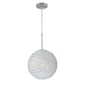 Icy - One Light Large Hanging Pendant