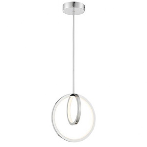 Rimmy - 17W 1 LED Pendant-61.5 Inches Tall and 12 Inches Wide