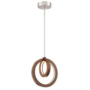Rimmy - 17W 1 LED Pendant-62 Inches Tall and 12 Inches Wide