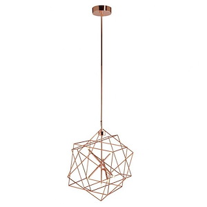Stacia - 21W 7 LED Pendant-69 Inches Tall and 21 Inches Wide