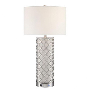 Verona - 9W 1 LED Table Lamp-30 Inches Tall and 16 Inches Wide