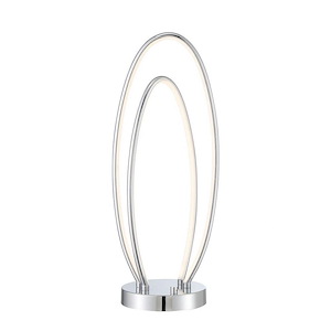 Rhea - 35W 1 LED Table Lamp-24.5 Inches Tall and 10 Inches Wide