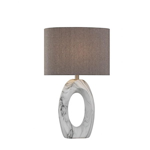 Clover II - 1 Light Table Lamp-27 Inches Tall and 16 Inches Wide