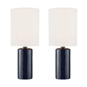 Jackie - 2 Light Table Lamp (Pack of 2)-19 Inches Tall and 8 Inches Wide