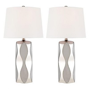 Odelia - 2 Light Table Lamp (Pack of 2)-24 Inches Tall and 13 Inches Wide