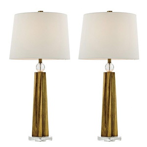 Heather - 1 Light Table Lamp (Pack of 2)-32 Inches Tall and 15 Inches Wide