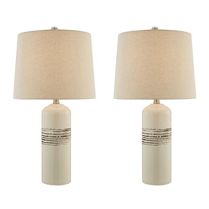 Noelle - 1 Light Table Lamp (Pack of 2)-24.25 Inches Tall and 13 Inches Wide
