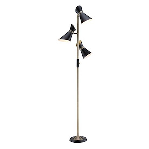 Jared - 3 Light Floor Lamp-70 Inches Tall and 22 Inches Wide - 1298930