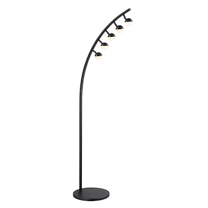 Torshon - 10W 5 LED Floor Lamp-58.75 Inches Tall and 11.75 Inches Wide