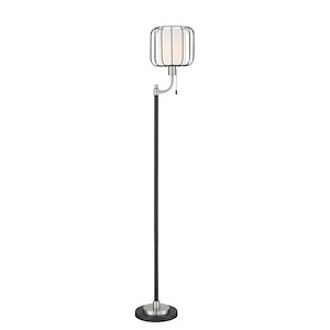 Kaleria - 1 Light Floor Lamp-65.5 Inches Tall and 9.75 Inches Wide
