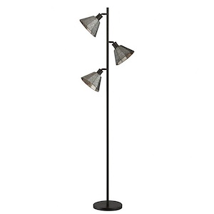 Busson - 3 Light Floor Lamp-69.25 Inches Tall and 10.25 Inches Wide