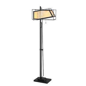Rodney - 2 Light Floor Lamp-63.5 Inches Tall and 18 Inches Wide