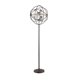 Winona - 3 Light Floor Lamp-66.5 Inches Tall and 16.5 Inches Wide