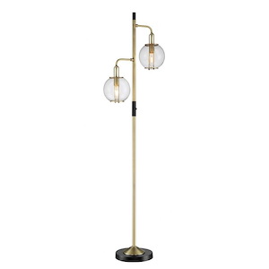 Kaira - 2 Light Floor Lamp-71.5 Inches Tall and 19 Inches Wide