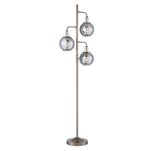Kaira - 3 Light Floor Lamp-71.5 Inches Tall and 19 Inches Wide