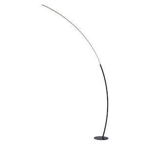 Monita - 30W 1 LED Arc Floor Lamp-80 Inches Tall and 61.25 Inches Wide