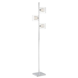 Dahl - 9W 3 LED Floor Lamp-63 Inches Tall and 12 Inches Wide