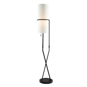 Xandra - 1 Light Floor Lamp-64 Inches Tall and 13 Inches Wide