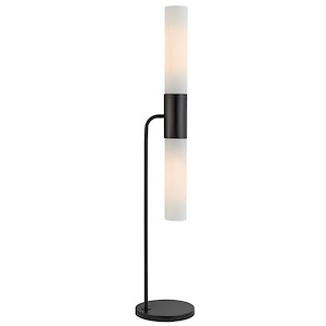 Dulance - 12W 2 LED Floor Lamp-59.5 Inches Tall and 12 Inches Wide