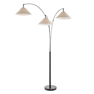 Hadas - 3 Light Floor Lamp-88 Inches Tall and 49 Inches Wide