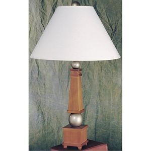 York - One Light Wood Table Lamp